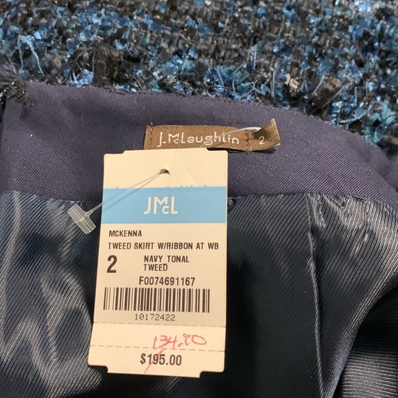 J.McLaughlin Mckenna Tweed Skirt - Picture 5 of 6